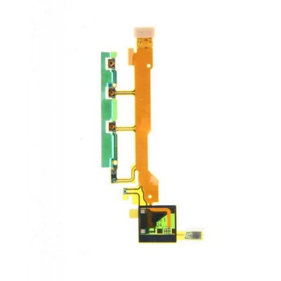 Volume Button Flex Cable For Sony Xperia Z C6603 By - Maxbhi Com