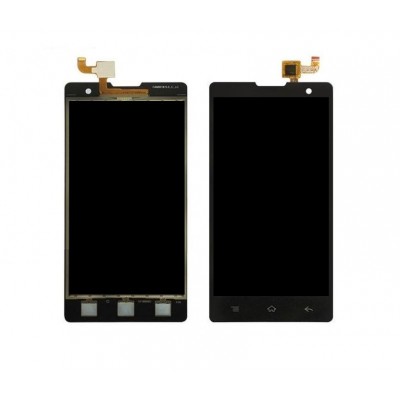 Lcd With Touch Screen For Itel It1503 White By - Maxbhi Com