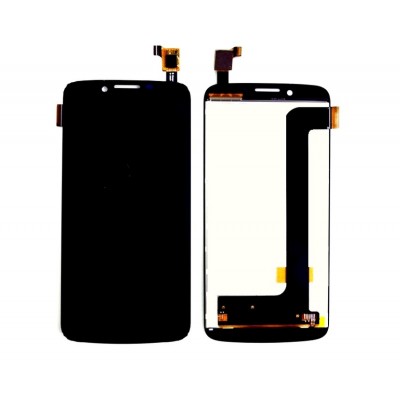 Lcd With Touch Screen For Bq Aquaris 5 Hd Black By - Maxbhi Com