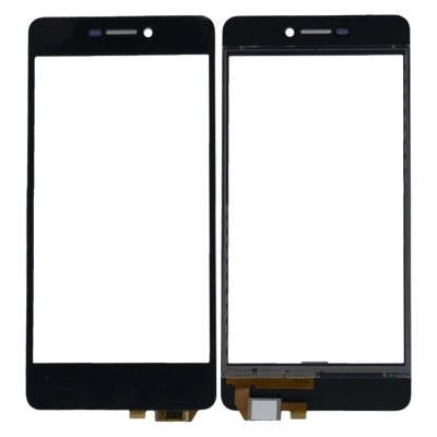 Touch Screen Digitizer For Micromax Canvas Juice A1 Q4251 Grey By - Maxbhi Com