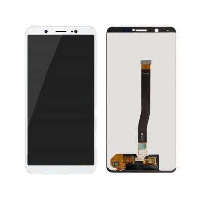 Lcd With Touch Screen For Vivo Y75 White By - Maxbhi Com
