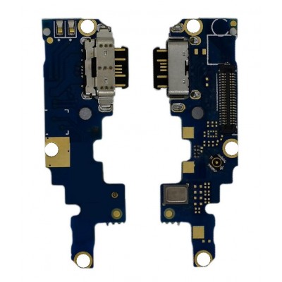 Charging Connector Flex Cable For Nokia X6 2018 By - Maxbhi Com