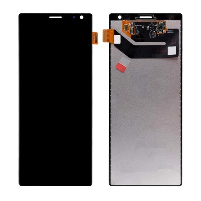 Lcd With Touch Screen For Sony Xperia 10 Plus Silver By - Maxbhi Com