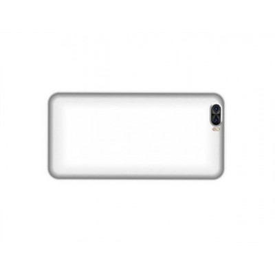 Full Body Housing For Mtech Foto3 Silver - Maxbhi Com