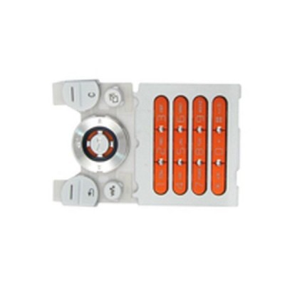 Keypad For Sony Ericsson W580 White Orange - Maxbhi Com