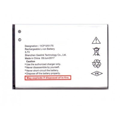 Battery For Intex Force Zx By - Maxbhi Com