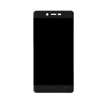 Lcd With Touch Screen For Qmobile Noir E3 Dual Black By - Maxbhi Com