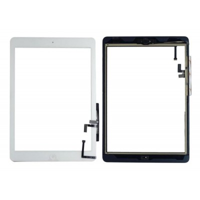 Touch Screen Digitizer For Apple Ipad Air Wifi Plus Cellular With Lte Support Silver By - Maxbhi Com