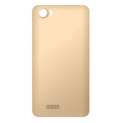 Back Panel Cover For Intex Aqua 4g Strong 8gb Champagne - Maxbhi Com