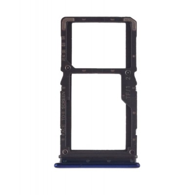 Sim Card Holder Tray For Xiaomi Redmi 7 Blue - Maxbhi Com