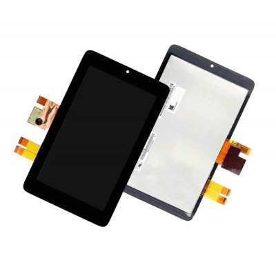 Lcd With Touch Screen For Asus Memo Pad Me172v Black By - Maxbhi Com