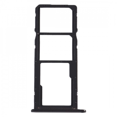 Sim Card Holder Tray For Huawei Y6 2019 Black - Maxbhi Com