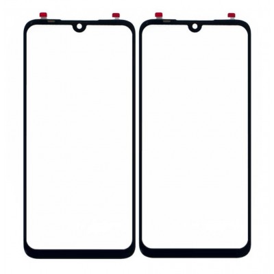 Replacement Front Glass For Xiaomi Redmi Note 7 Pro Black By - Maxbhi Com