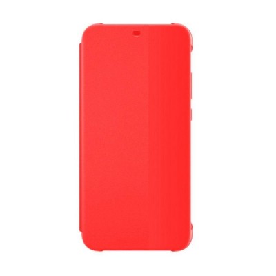 Flip Cover For Huawei Y7 2019 Red By - Maxbhi Com