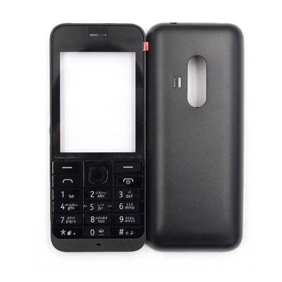 Housing For Nokia 220 Dual Sim Rm969 Black - Maxbhi Com