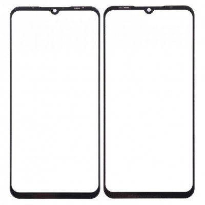 Replacement Front Glass For Meizu Note 9 Black By - Maxbhi Com