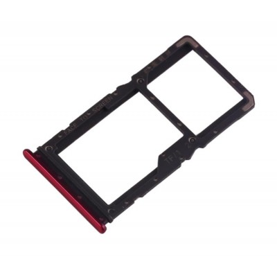 Sim Card Holder Tray For Xiaomi Redmi 7 Red - Maxbhi Com