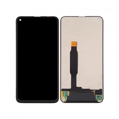 Lcd With Touch Screen For Nokia X71 White By - Maxbhi Com