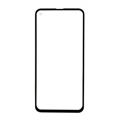 Replacement Front Glass For Nokia X71 Blue By - Maxbhi Com