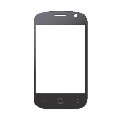 Replacement Front Glass For Rage Magic Swift Black By - Maxbhi Com