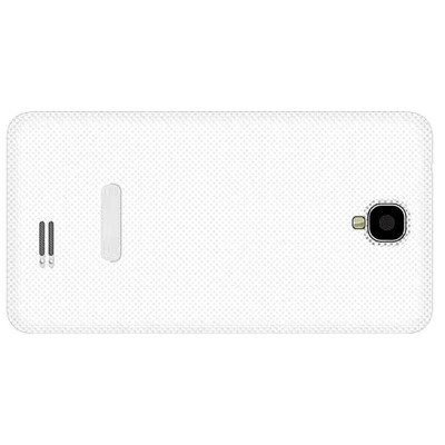 Full Body Housing For Intex Aqua V Plus White - Maxbhi Com