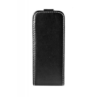 Flip Cover For Micromax Q66 Eclipse Black By - Maxbhi Com