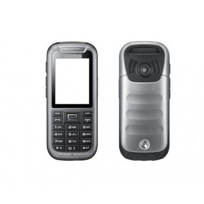 Full Body Housing For Samsung C3350 Xcover 2 Grey - Maxbhi Com
