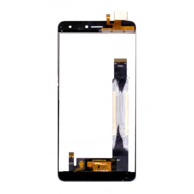 Lcd With Touch Screen For Intex Cloud S9 Black By - Maxbhi Com