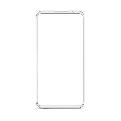 Replacement Front Glass For Meizu 16s White By - Maxbhi Com