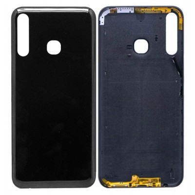 Back Panel Cover For Infinix Hot 7 Pro Black - Maxbhi Com