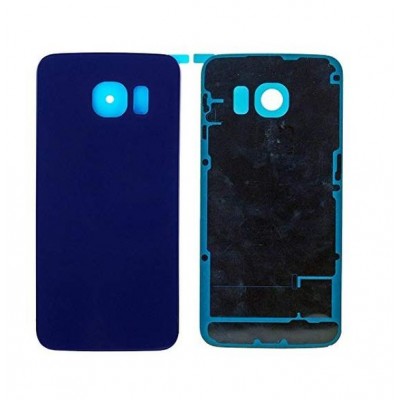 Back Panel Cover For Samsung Galaxy S6 Edge Cdma Blue - Maxbhi Com