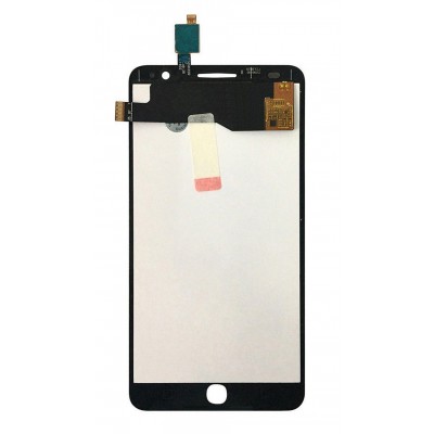 Lcd With Touch Screen For Alcatel Pop Star Silver By - Maxbhi Com
