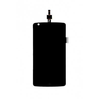 Lcd With Touch Screen For Zte Axon Silver By - Maxbhi Com