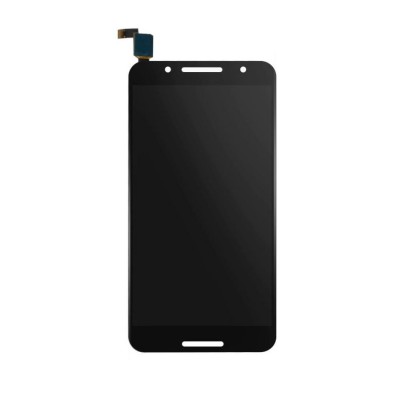 Lcd With Touch Screen For Alcatel A7 Black By - Maxbhi Com
