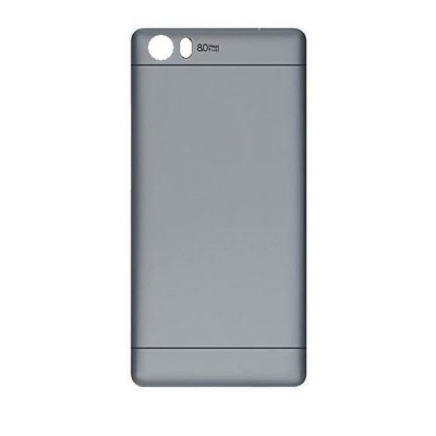 Back Panel Cover For Micromax Canvas Fire 4g Plus Q412 Grey - Maxbhi Com