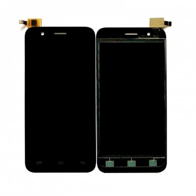 Lcd With Touch Screen For Micromax Bolt Q346 Grey By - Maxbhi Com