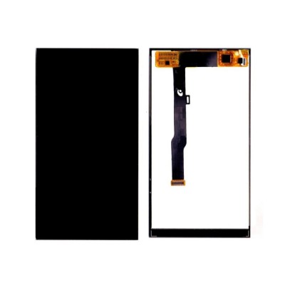 Lcd With Touch Screen For Micromax Canvas Fire 4g Plus Q412 Grey By - Maxbhi Com