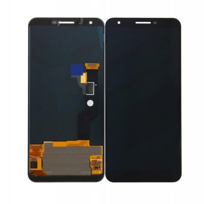 Lcd With Touch Screen For Google Pixel 3a Purple By - Maxbhi Com