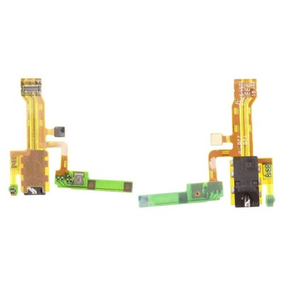 Handsfree Audio Jack Flex Cable For Sony Xperia Zl C6506 By - Maxbhi Com