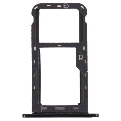Sim Card Holder Tray For Zte Blade A7 Black - Maxbhi Com