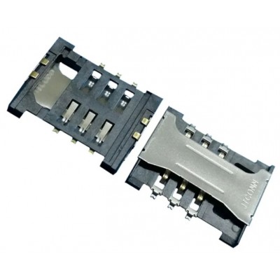 Sim Connector For Lenovo Lephone S880 By - Maxbhi Com