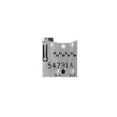 Memory Card Connector For Nokia 200 Asha 201 Asha 2690 2700c 2730c 300 Asha 3120c 3600s 5130 5320 5530 5630 5700 5730 6110n 6120 6210n 6220c 6267 6303 6303i 6650f 6710n 6720 6730c 6760s 7510sn 7610sn C300 C500 C600 E61 E
