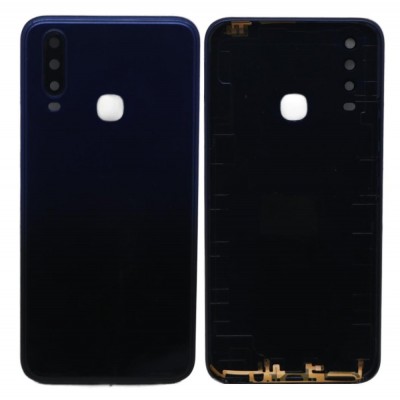Back Panel Cover For Vivo Y15 2019 Blue - Maxbhi Com