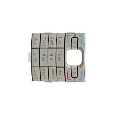 Keypad For Nokia E50 Silver Lime - Maxbhi Com