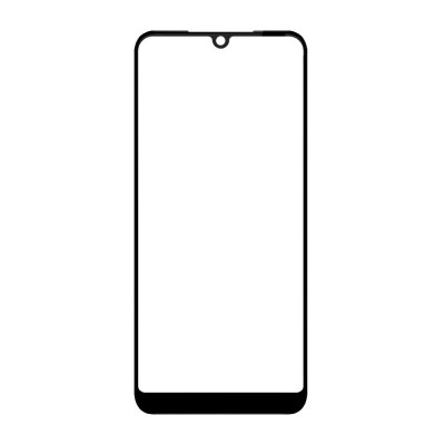 Replacement Front Glass For Vodafone Smart V10 Black By - Maxbhi Com
