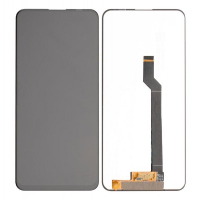 Display for Asus Zenfone 6 Zs630kl Silver (Combo Folder) by Maxbhi.com