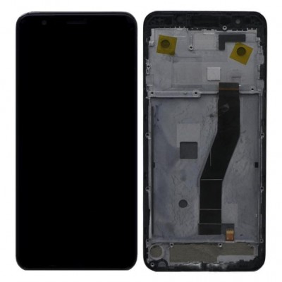 LCD with Touch Screen for Panasonic Eluga I7 2019 Blue