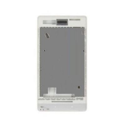 Full Body Housing For Sony Xperia Miro St23a White Gold - Maxbhi Com