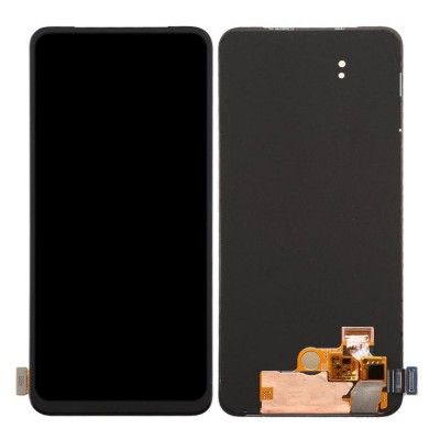 Lcd With Touch Screen For Realme X White By - Maxbhi Com