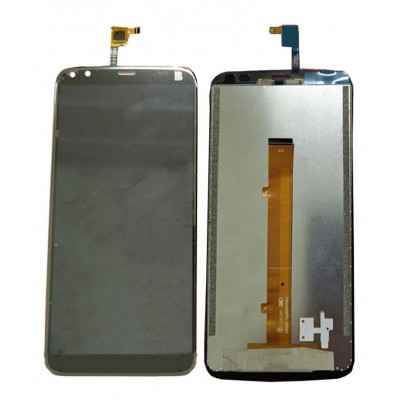 Lcd With Touch Screen For Blu G5 Plus White By - Maxbhi Com